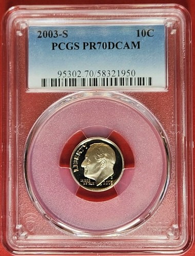 2003 10c roosevelt dime - s,