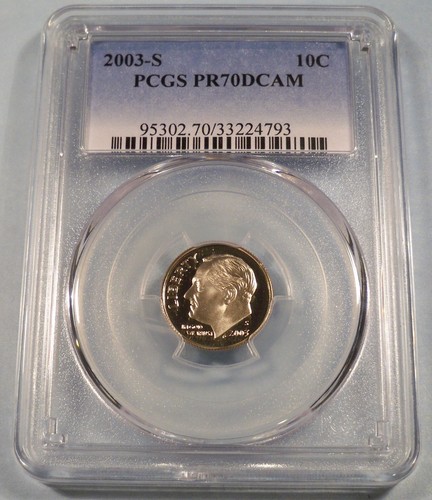 2003 10c clad pcgs - 2003-s,