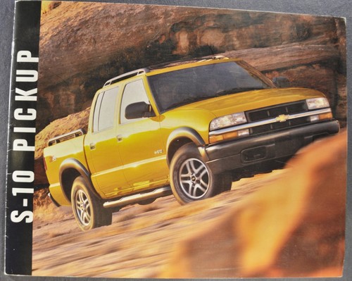 Brochure pickup chevrolet - pickup, s-10