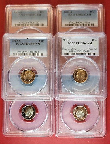 2003 10c roosevelt - 2003, proof