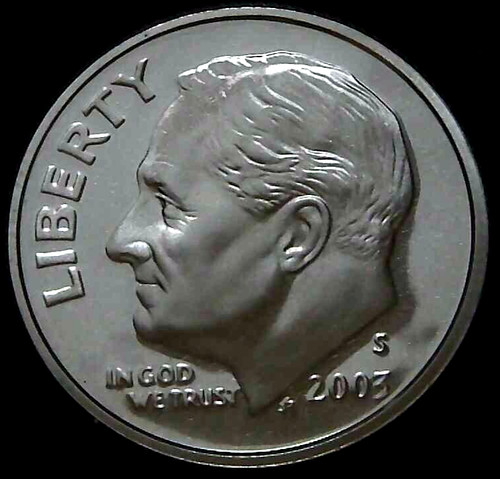 2003 10c roosevelt dime gdc - 10c,