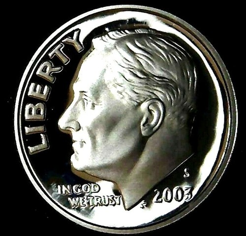 2003 10c roosevelt dime - dime, gdc