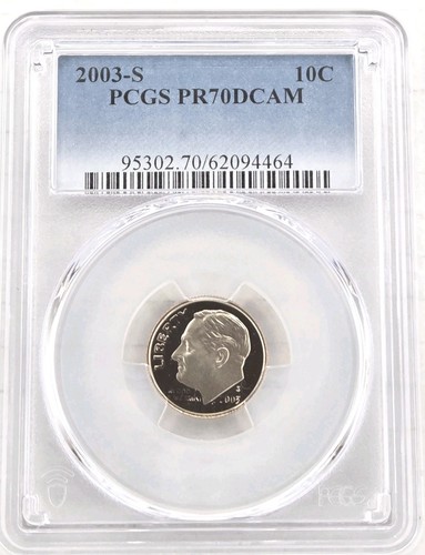 2003 10c clad pcgs - clad,
